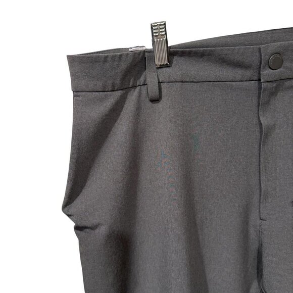 Cutter & Buck Mens Gray Stretch Trousers With Zipper Pockets size 40 GM Corvette - Picture 3 of 8